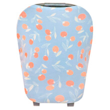 Copper Pearl Multifunctionele hoes: Autostoelhoezen Voedingshoes en kinderwagenhoes voor de zon - Rekbare stof Gebruik in alle seizoenen Stijlvol