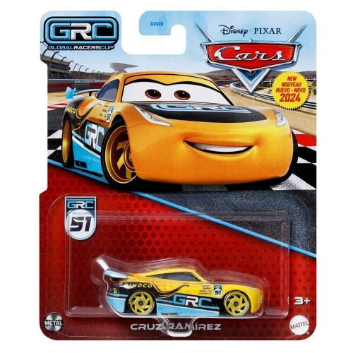 Mattel Mattel Cruz Ramirez HYD13 | Carros Disney GRC | Veculos fundidos 1:55