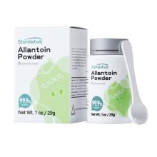 Sturelehub 1 oz Allantoin Powder 99,9% Purity Cosmetic Grade DIY Allantoin Emulsion Cream Lotion Masks Allantoin hjlper till att terfukta och