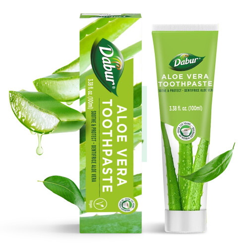 Dabur Herbal Toothpaste - Oral Care with All Natural Fluoride-Free ...