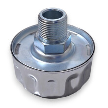 Hydraulisk tankudluftningsh?tte til olie- og br?ndstofbeholder - metalp?fyldningsventilh?tte (NPT 3/4 i forkromet gevind)