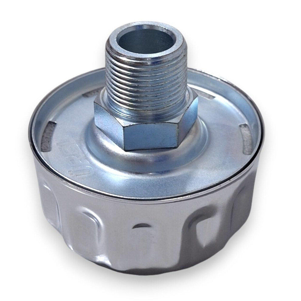 Hydraulic Tank Breather Cap For Oil & Fuel Reservoir - Metal Filler Vent Cap (Npt 3/4 In Threaded Chrome Plated) 8684501981185