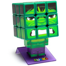 Kostka Rubika Hulk Cuber Marvel Kolekcjonerska zabawka Fidget i dekoracja biurka Wymagajaca lamiglwka dla fanw Marvel Rivals i filmw akcji dla dzi