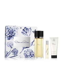 Oscar by Oscar de la Renta, Oscar Signature Collection, Eau de Toilette 3 Piece Gift Set for Women - Perfume Spray 3.4 Fl. Oz, Purse Spray, Travel Spr