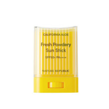 BC233 California Aloe Fresh Powdery Sun Stick Suncream Sunscreen SPF50+ PA++++ (24g 0,77 oz) 1 Antal (pakke med 1)