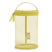 Vera Bradley Clear Lotion Bag Golden Olive