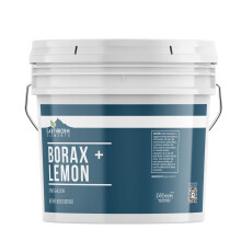 Earthborn Elements Borax with Lemon Oil  1 Gallon Bucket  Laundry Booster  Refreshing Scent  Bulk Size