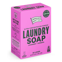 Les ingredients Savon de blanchisserie en poudre - Lavender Scentage Hypoallernic Detergent Natural & Eco-Friendly Plastic Free in USA Essential