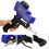 Portable Gravity Type Anti rust Pneumatic Sandblasting Gun Sand Blaster Remove Rust Spot Blue 5
