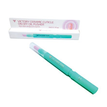 VICTORY NAIL 1 STK Keramisk negleb?nd On/Off Oil Pusher Cuticle Pusher (Mint)