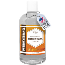 PHENOXYETHANOL Conserveervloeistof (8 oz) Parabenenvrij; Formaldehyde-vrij; Water- en olieoplosbaar | Geschikt voor het maken van zeep Lotions Co