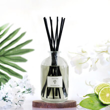 PRISTINE Himalayan Tea/Westin Hotel Inspireret duft Reed Diffuser til hjemmet | Frisk bergamot/hvid tev?relsesduft Reed Diffusers Oil & Room Diff