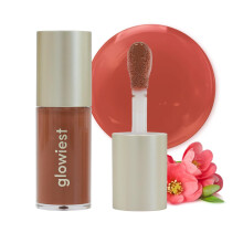 glowiest Dream Glow Tinted Lip Oil ; 3-in-1 Formule: Lipgloss met hoge glans, Niet-plakkerig, Langdurig | Koreaanse Getinte Lipolie - 0.1