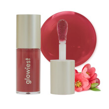 glowiest Dream Glow Tinted Lip Oil; 3-in-1 Formule: Lipgloss met hoogglans, Niet-plakkerig, Langdurig | Koreaanse Getinte Lipolie - 0.1