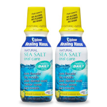 H2Ocean Healing Rinse Naturligt Havssalt Munskölj - Munskölj för Oralvård - Bra för Piercingar, Halsont & Tandkött