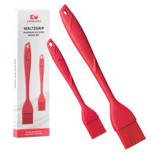 K?kken Mama WaltzGrip Platinum Silikone ristede wienerbr?dsb?rste: S?t med 2 varmebestandige b?rster Redskaber til madlavning Bagning Grillning G