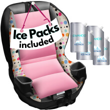 Swanoo Auto Sead Raffredding Passeggine Passia di raffreddamento con pacchetto di ghiaccio per bambini BASCHER E BASSILE SUN E COPERTURA DI COPERCHI