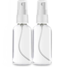 ONISAVings Verre Bouteilles de pulvrisation-Utilisation pour stocker pour les huiles essentielles parfums Face Mist Fragances Water 2 Pack