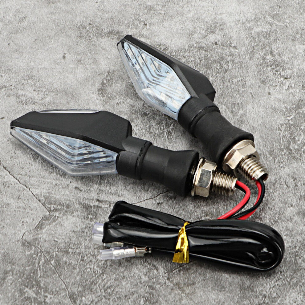 2Pcs 12 Led Two Color Turn Signal For Motorcycle Scooters Atv Accessories(Mk-024) Light 8721324611568