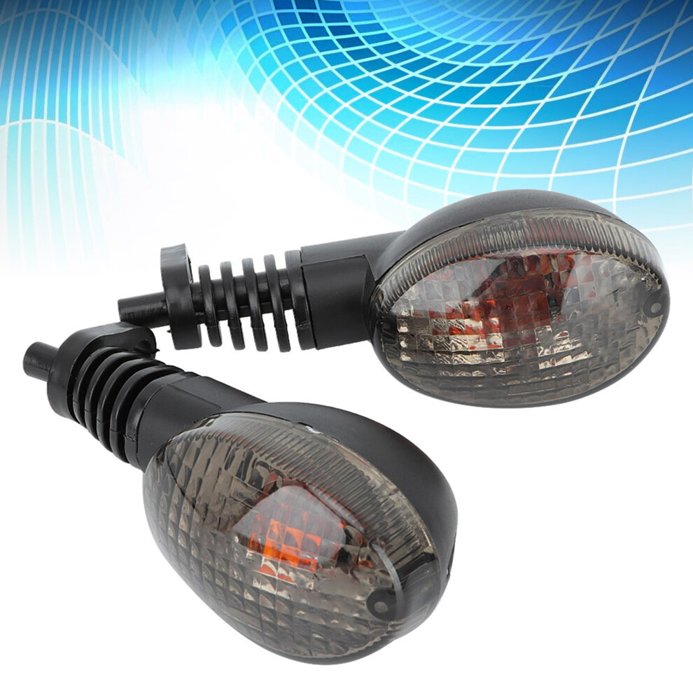 Turn Signal Lamp Fit For Kawasaki Para Ninja 250 Motorcycle Modification(Black) Light/Black 7901324611725