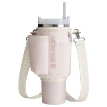 Stanley tutto il giorno quencher trasporta tutto per bicchiere da 40 once con manico | Borsa a tracolla con manicotto tascabile del supporto per tele