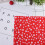7pcs 50*50cm Cotton Fabric DIY Assorted Squares Pre Cut Bedding Kit Quarters Bundle (Red) 8