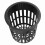 10pcs/Set Durable Safe Plastic Hydroponic Basket Cup for Garden Balcony Planting(Black) 9