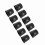 10pcs/Set Durable Safe Plastic Hydroponic Basket Cup for Garden Balcony Planting(Black) 14