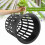 10pcs/Set Durable Safe Plastic Hydroponic Basket Cup for Garden Balcony Planting(Black) 6