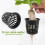 10pcs/Set Durable Safe Plastic Hydroponic Basket Cup for Garden Balcony Planting(Black) 7