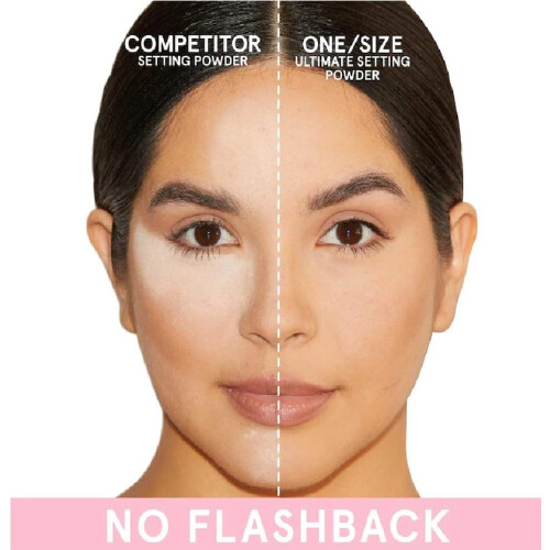 ONE/SIZE.by.Patrick.Starrr Mini Ultimate Blurring Setting Powder (0.23 oz / 6.5 g) (Ultra Pink) + Bonus Acne Patch 2
