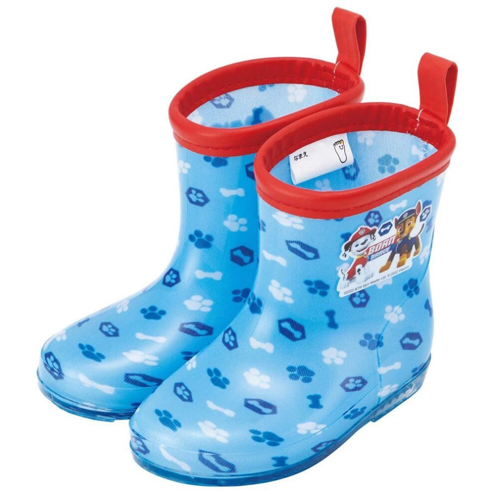 Skater Rain Boots Shoes Boots For Children Paw Patrol 23 With Reflective Tape 14cm Ribt14-a