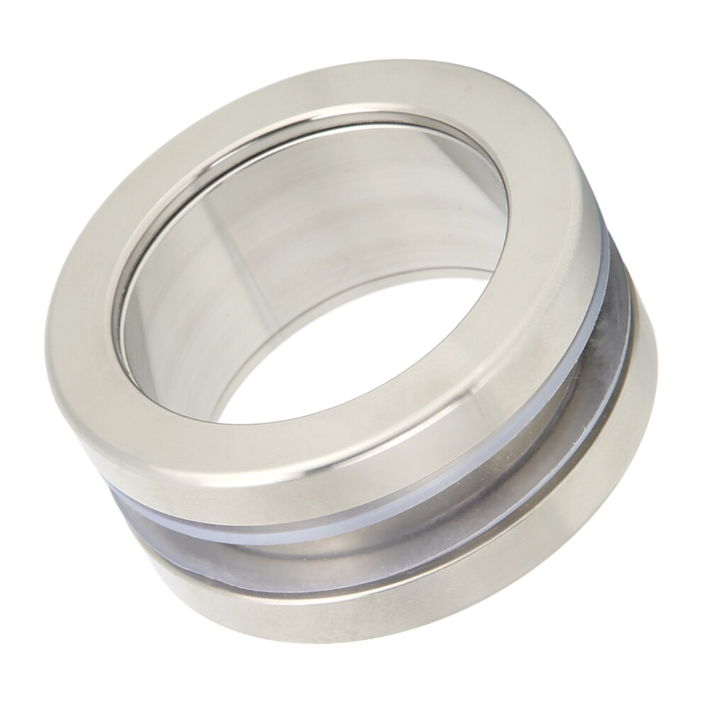 Stainless Steel Round Handle Bath Glass Embedded Hollow Pull Knob Sliding Door Handle 6901324612624