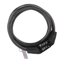 Anti theft Bike Mountain Bicycle Chain Lock Cable Steel Lock Safety Fixed Password