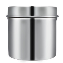 Stainless Steel Alcohol Disinfection Box Tattoo Medical Cotton Disinfection Container Tank 12cm
