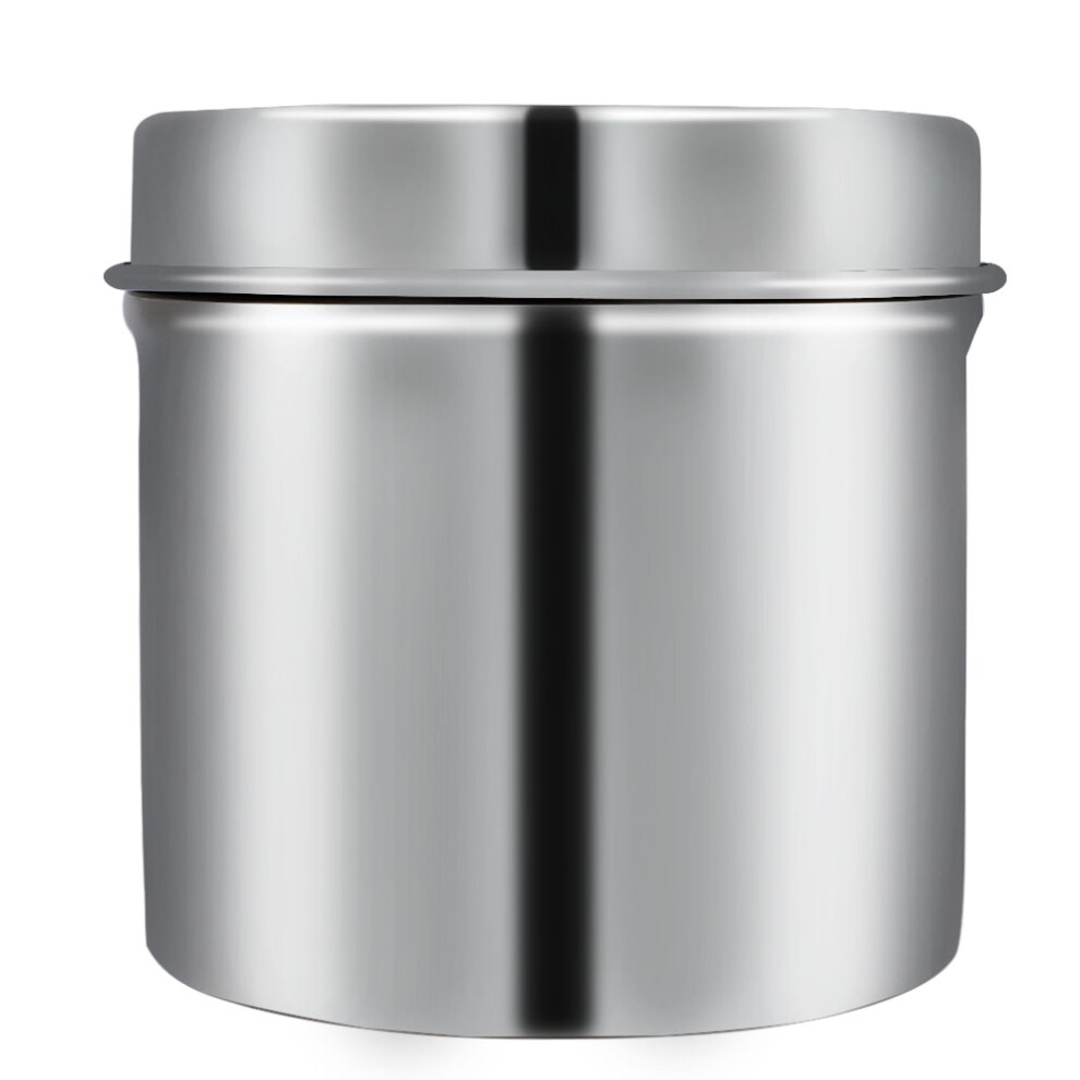 Stainless Steel Alcohol Disinfection Box Tattoo Medical Cotton Disinfection Container Tank 12cm