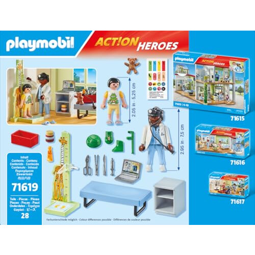 PLAYMOBIL PLAYMOBIL Kinderarzt mit Teddybr 1