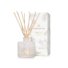 Timian Frasier Gran Reed Diffuser S?t - Inkluderer Reeds Duft Oil og Frosted Glasflaske - Duft Oil Diffuser - Rumopfriskere - Luksus boligindretn