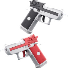 enttgo MINI Sliczny kolorowy pistolet na wode z bardzo duzym zasiegiem 22 stp Pistolet blasterowy na wode Zabawka dla doroslych i dzieci Letni basen