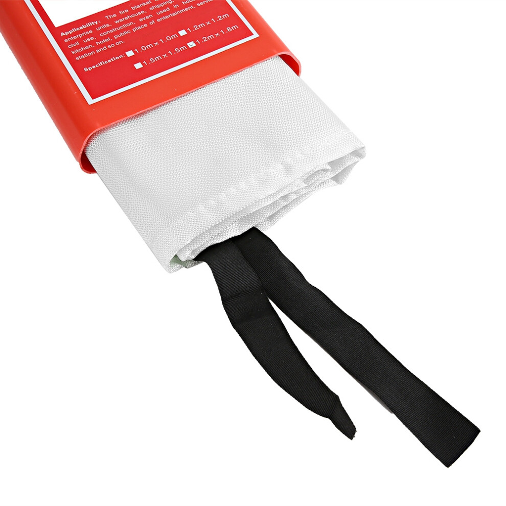 Fire Blanket Emergency Flame Retardent Shelter Safety Cover For Kitchen Fireplace(1.5*1.5M) 8771324613895