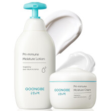 Loo e creme hidratante GOONGBE Pri-mmune - Hidratante coreano para bebs - Hidratante hipoalergnico e hidratante dirio calmante - Absoro r