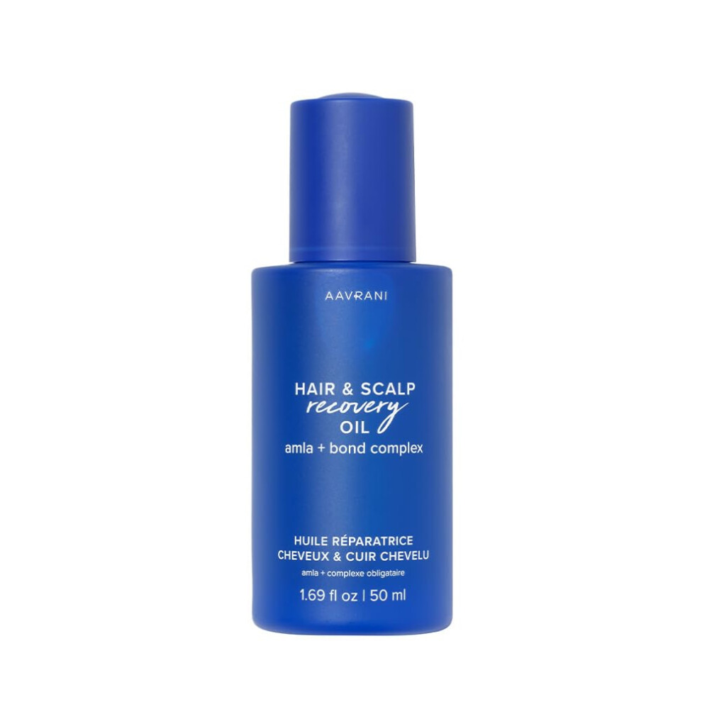 Aavrani Hair & Scalp Recovery Oil - Rosemary Bond Complex & Amla Treatment For Damaged Hair Frizz Control & Hair Growth - Vegan - 1.69 Fl Oz
