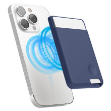 elago Magnetic Wallet Card Holder 2-Cards Kompatibel med MagSafe til iPhone 16/15/14/13/12 Series - Sikker telefonpung Long Last Silikone Ridse-