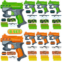 8 Pack Blaster Guns Leget?j Kompatibel med Nerf Party - Mini Gun Party Favors Leget?j til B?rn Drenge F?dselsdag