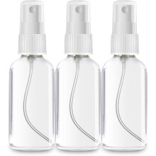 ONISAVINGS 3 Pack Pack Glass Spray Fottles Bouteille rechargeable vide est ideale pour les huiles essentielles Solutions de nettoyage des plantes