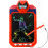 CHAFEGY Tablet de escrita LCD de 10 polegadas para crianas Alien Warrior Design Tablet de desenho Doodle Board Pad para aprender brinquedo prese 1