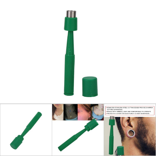 Disposable Sterilized Biopsy Dermal Punches Stainless Steel Skin Piercing Tool (10mm)