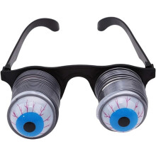 Pop Out briller Wobbly Eyes On Springs Pop Out Eyes Nyhedsbriller Halloween Carnival Party Plastic Joke Horror Shock Pop Eyes Briller Leget?j Gag