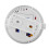 9V Independent Smoking Detector Home Security Fire Alarm Photoelectric Sensor System 6
