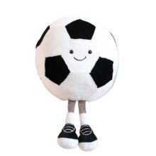 Xshelley12 tommer Fodbold/Basketball Plyslegetj Pude Fyldte Sportsbolde Plyslegetj Kreativ Basketball/Fodbold Plysdukke Sfrisk Bld PudeBrneg